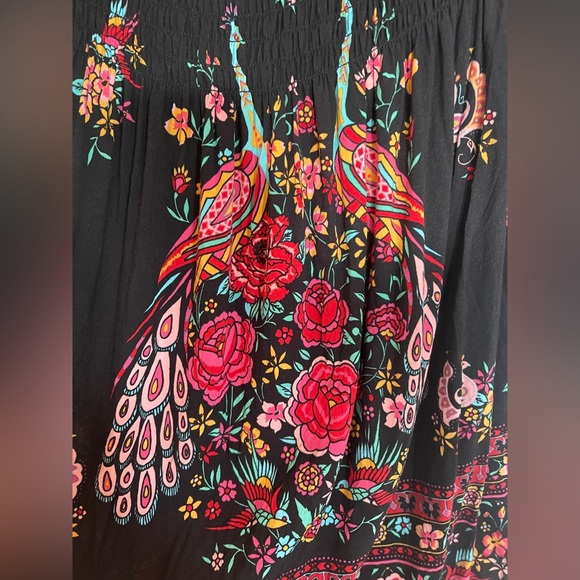 Spell & The Gypsy Hotel Paradiso Bell Sleeve Mini Dress SZ M - Picture 12 of 16